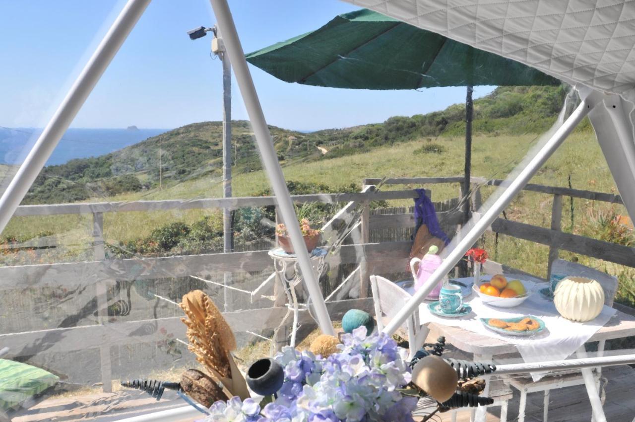 Agriturismo Glamping Erbe Matte SantʼAntìoco Exterior foto