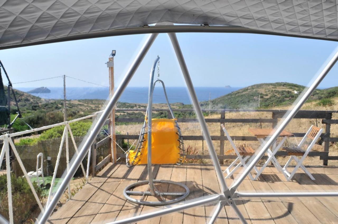 Agriturismo Glamping Erbe Matte SantʼAntìoco Exterior foto