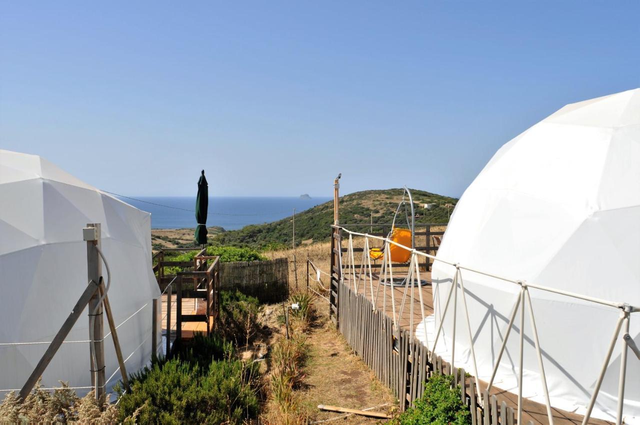 Agriturismo Glamping Erbe Matte SantʼAntìoco Exterior foto