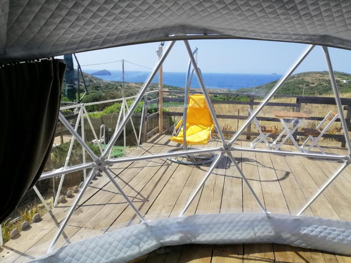 Agriturismo Glamping Erbe Matte SantʼAntìoco Exterior foto