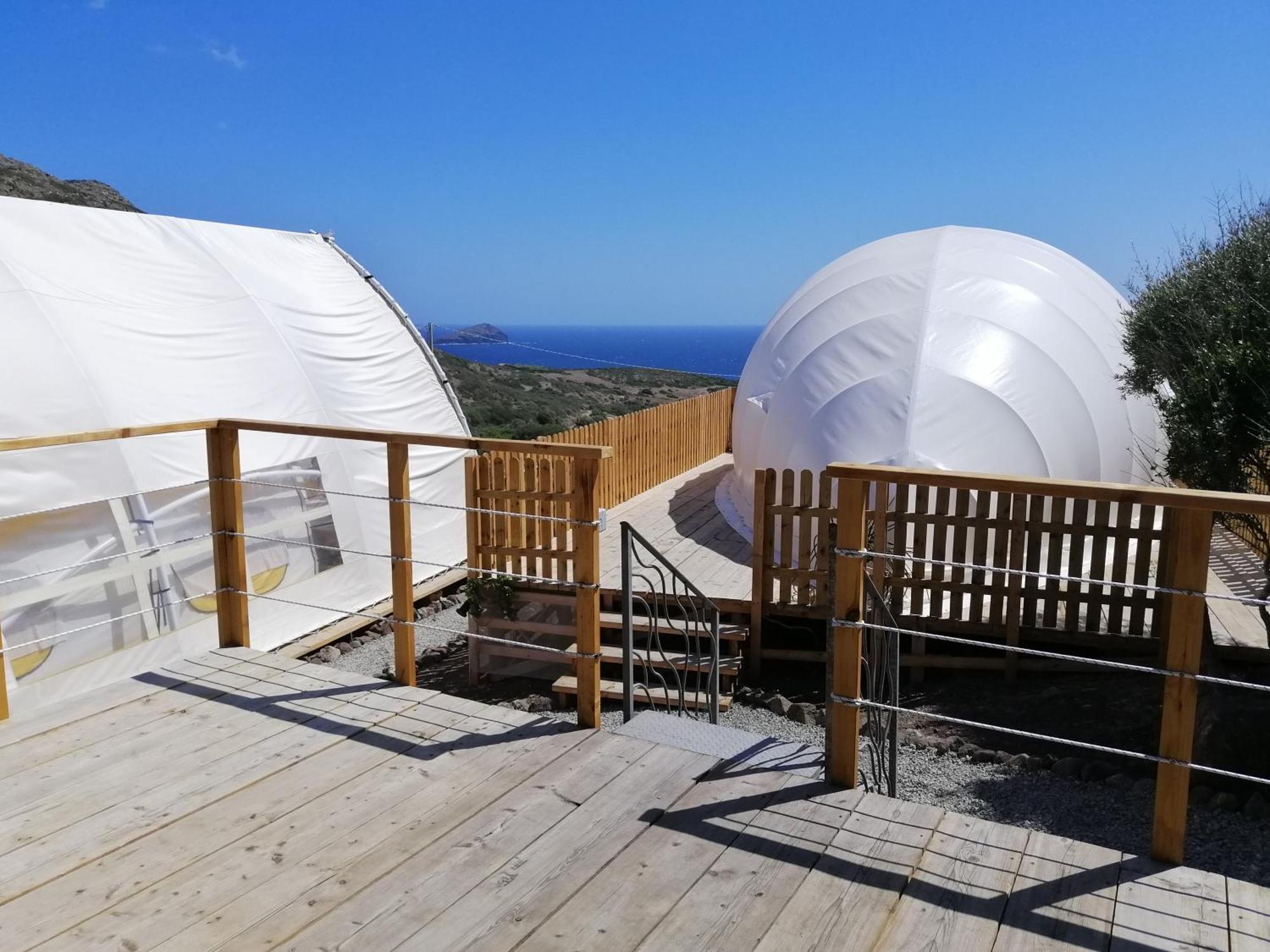 Agriturismo Glamping Erbe Matte SantʼAntìoco Exterior foto