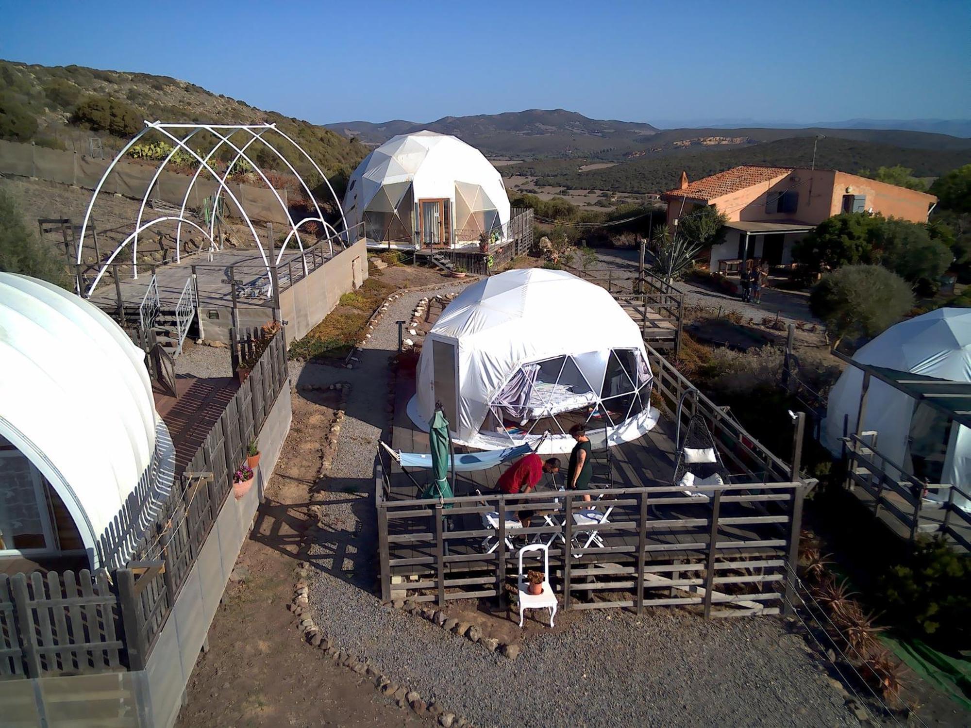 Agriturismo Glamping Erbe Matte SantʼAntìoco Exterior foto